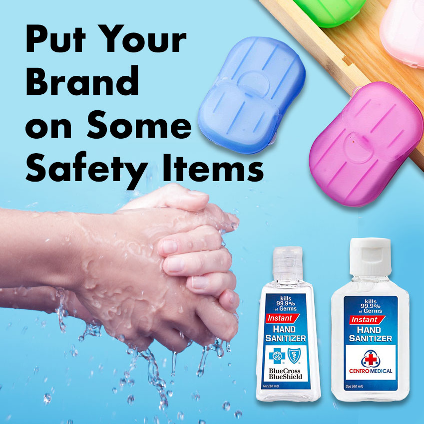 Put Your Brand on Some Safety Items